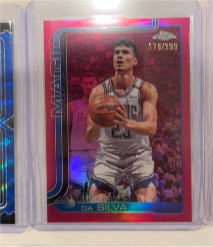 2025-26 Topps Chrome #178 Tristan Da Silva — front