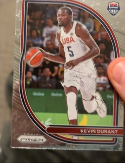 2020-21 Panini Prizm #3 Kevin Durant USA Basketball — front