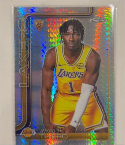 2025-26 Topps Chrome #286 Adou Thiero — front
