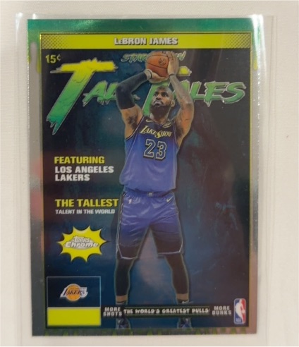 2025-26 Topps Chrome #TT-7 LeBron James Tall Tales — front