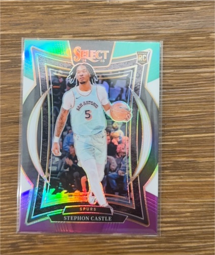 2024-25 Panini Select #72 Stephon Castle — front