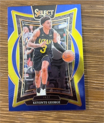 2024-25 Panini Select #49 Keyonte George — front