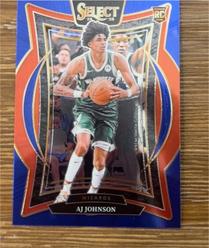 2024-25 Panini Select #67 AJ Johnson — front
