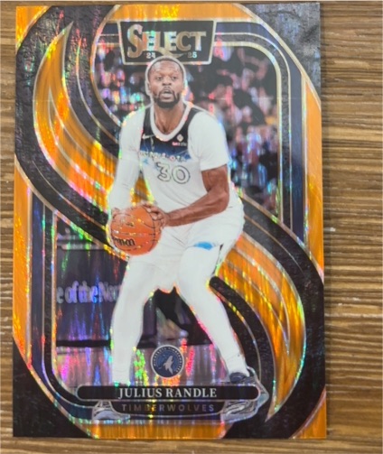 2024-25 Panini Select Premier Level #129 Julius Randle — front