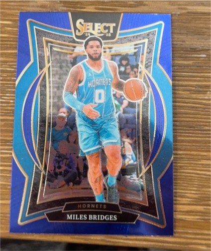 2024-25 Panini Select #8 Miles Bridges — front