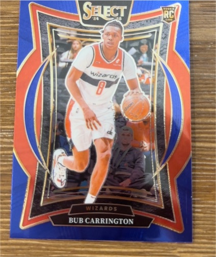 2024-25 Panini Select #81 Bub Carrington — front