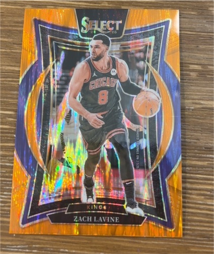 2024-25 Panini Select #10 Zach LaVine — front