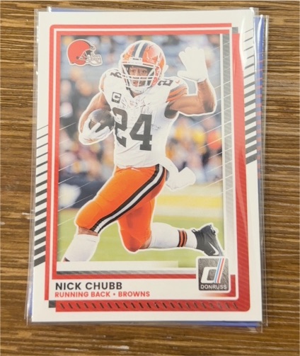 2025 Panini Donruss #258 Nick Chubb — front