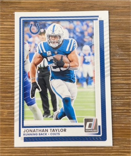 2025 Panini Donruss #60 Jonathan Taylor — front