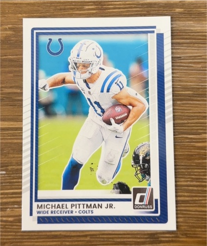 2025 Donruss #185 Michael Pittman Jr. — front