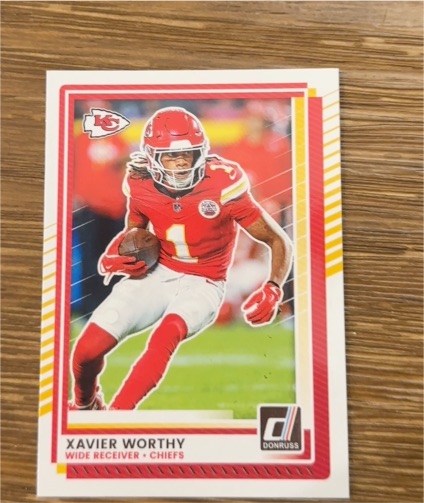 2025 Panini Donruss #170 Xavier Worthy — front