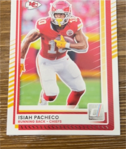 2025 Donruss #217 Isiah Pacheco — front