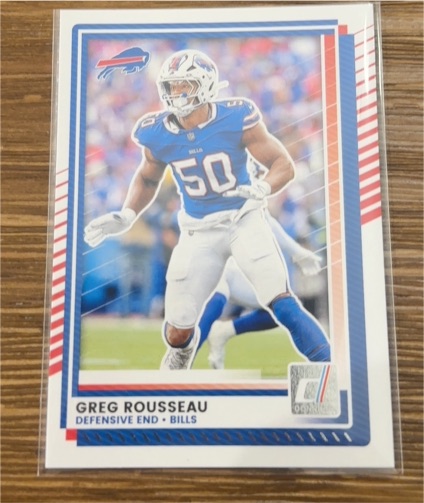 2025 Donruss #113 Greg Rousseau — front