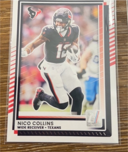 2025 Panini Donruss #206 Nico Collins — front