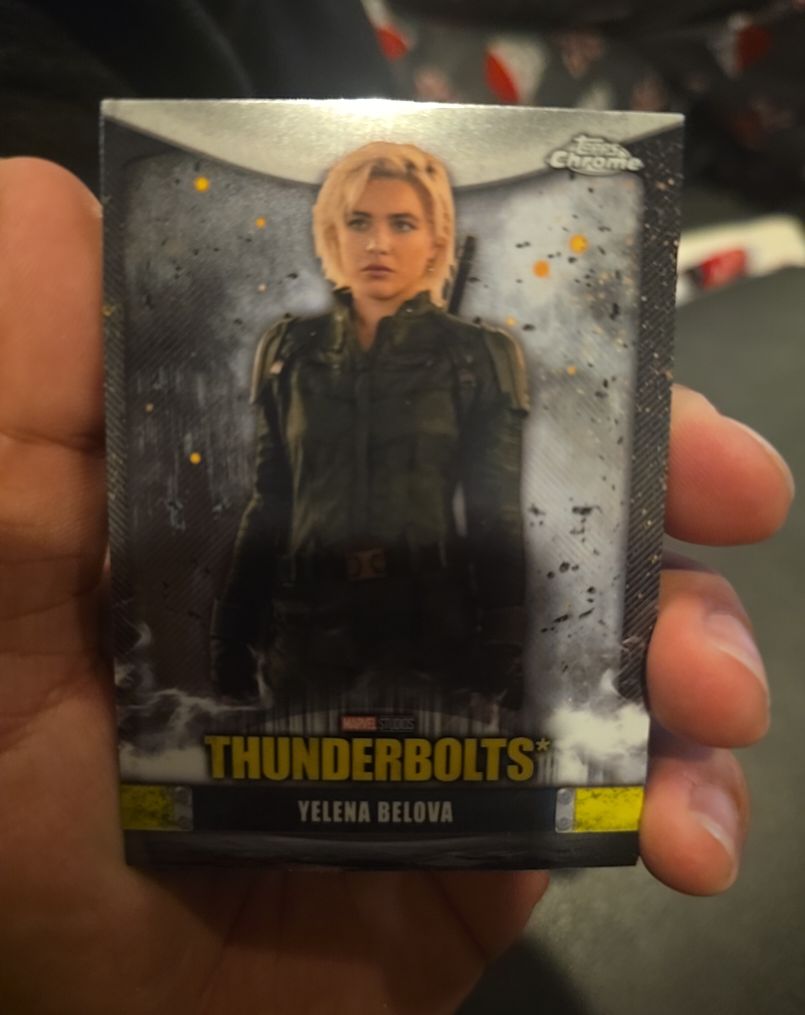 2025 Topps Chrome Marvel Studios Thunderbolts* #T*-5 Yelena Belova — front