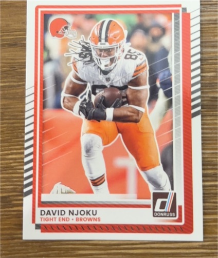 2025 Donruss #98 David Njoku — front