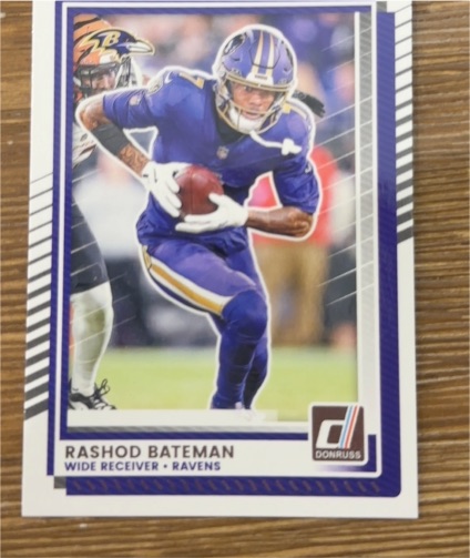 2025 Donruss #25 Rashod Bateman — front