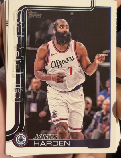 2025-26 Topps #143 James Harden — front