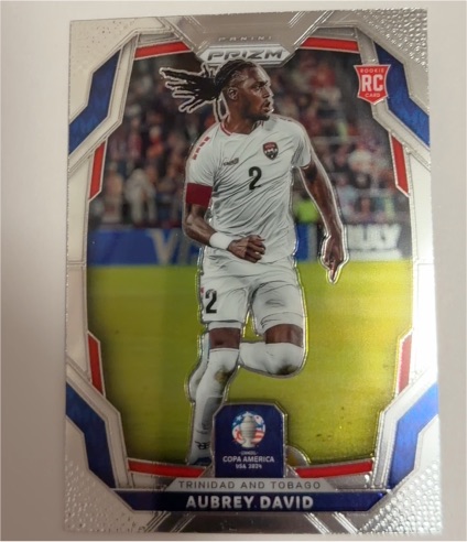 2024 Panini Prizm CONMEBOL Copa America #200 Aubrey David — front