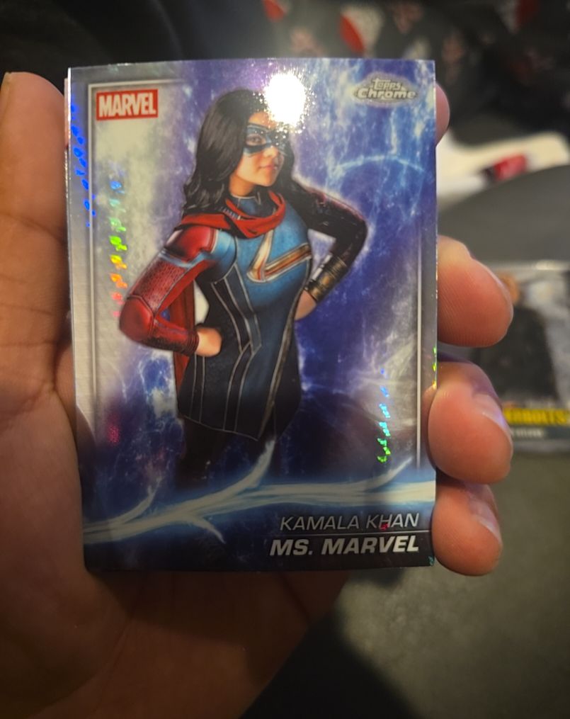 2025 Topps Chrome Marvel Studios #136 Kamala Khan Ms. Marvel — front