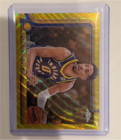 2025-26 Topps Chrome #3 Tyrese Haliburton — front