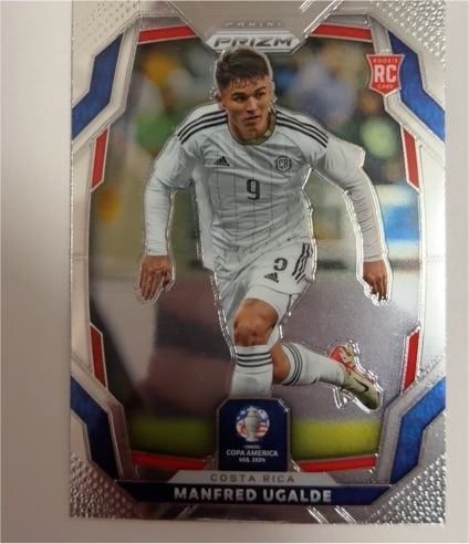 2024 Panini Prizm CONMEBOL Copa America #177 Manfred Ugalde — front