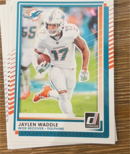 2025 Donruss #233 Jaylen Waddle — front