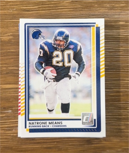 2025 Donruss #288 Natrone Means — front