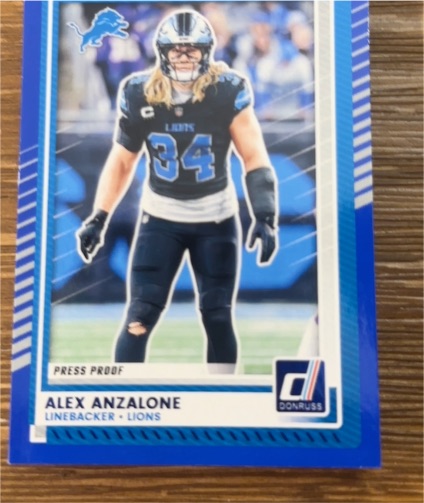 2025 Donruss #277 Alex Anzalone — front