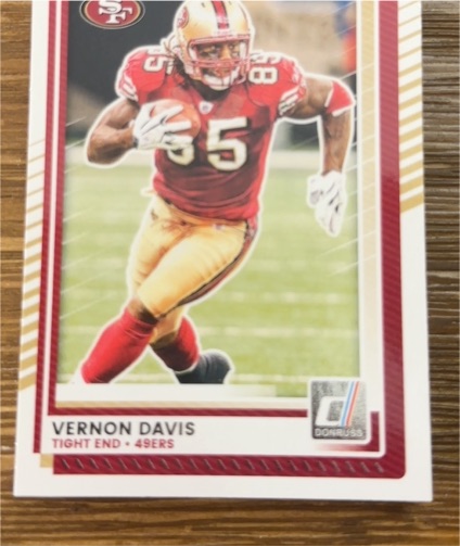 2025 Donruss #193 Vernon Davis — front