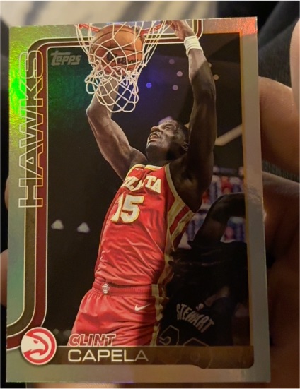 2025-26 Topps #63 Clint Capela Atlanta Hawks — front