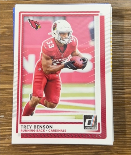 2025 Donruss #111 Trey Benson — front