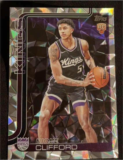 2025-26 Topps #224 Nique Clifford — front