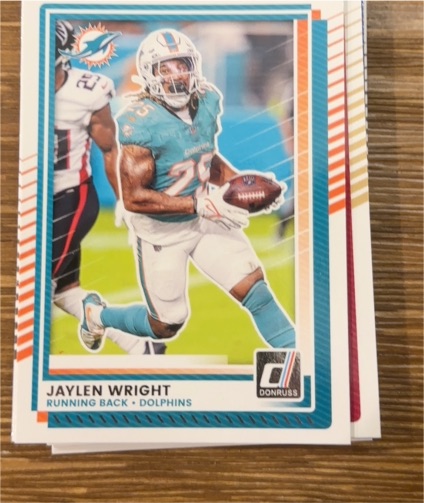 2025 Donruss #143 Jaylen Wright — front