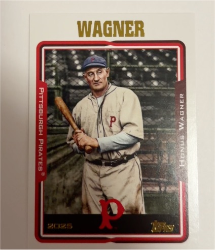 2025 Topps Archives #225 Honus Wagner — front
