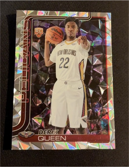 2025-26 Topps #213 Derik Queen — front