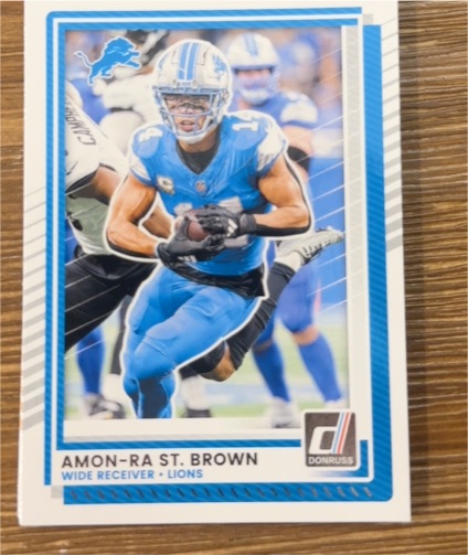 2025 Panini Donruss #81 Amon-Ra St. Brown — front