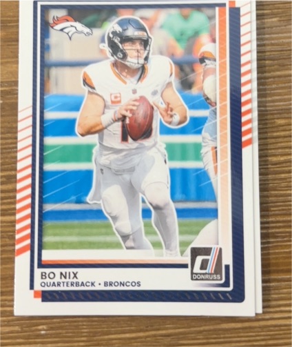 2025 Panini Donruss #39 Bo Nix — front