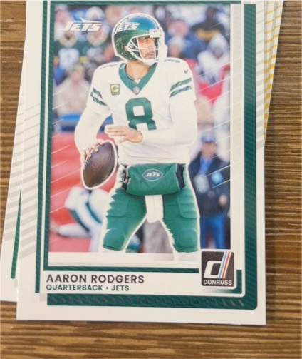 2025 Donruss #97 Aaron Rodgers — front