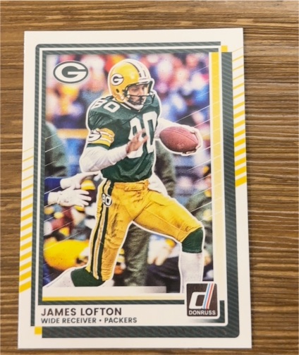 2025 Donruss #72 James Lofton — front