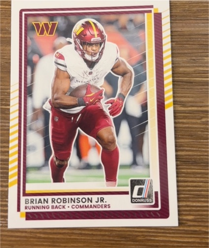 2025 Donruss Brian Robinson Jr. — front