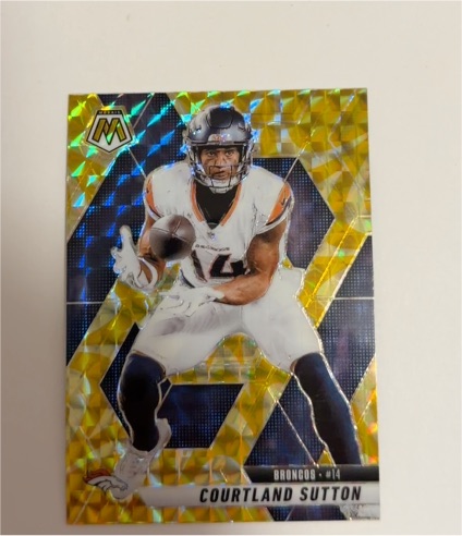 2025 Panini Mosaic #64 Courtland Sutton — front