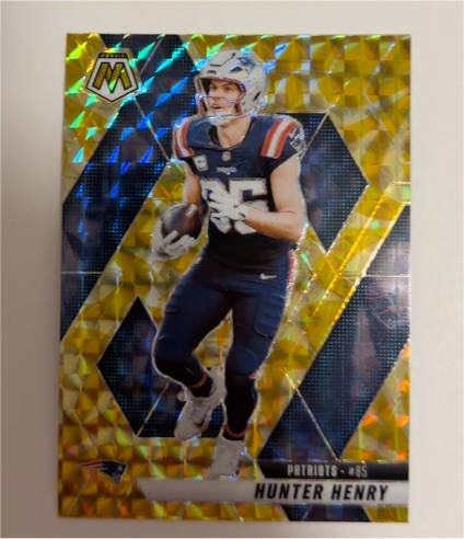 2025 Panini Mosaic #79 Hunter Henry — front