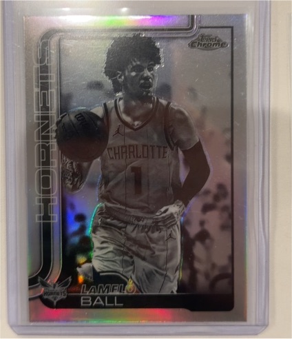 2025-26 Topps Chrome #39 LaMelo Ball — front