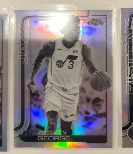 2025-26 Topps Chrome #235 Keyonte George — front