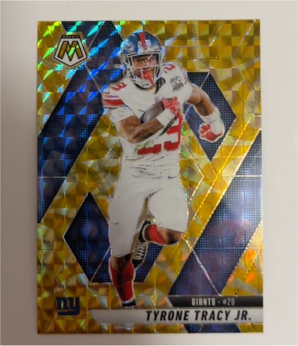 2025 Panini Mosaic #29 Tyrone Tracy Jr. — front