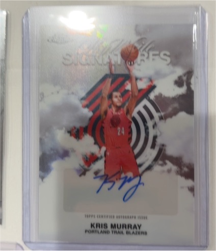 2025-26 Topps Chrome #SWS-KM Kris Murray Sky Write Signatures Auto — front