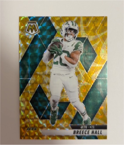 2025 Panini Mosaic #20 Breece Hall — front