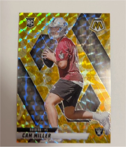 2025 Panini Mosaic #342 Cam Miller — front