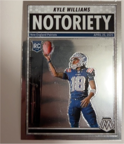 2025 Panini Mosaic #23 Kyle Williams — front